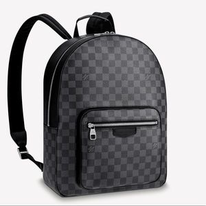 LOUIS VUITTON Josh backpack Damier Graphite